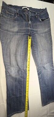 Levi's 515 Jeans Women Boot Cut Size 4sc Blue Denim Sku 173